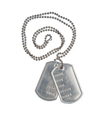 Dog Tag - Army Necklace - The Scarborough Joke Shop