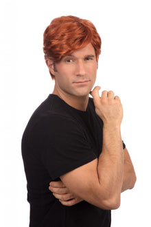 Mens Side Parting Ginger Wig - The Scarborough Joke Shop