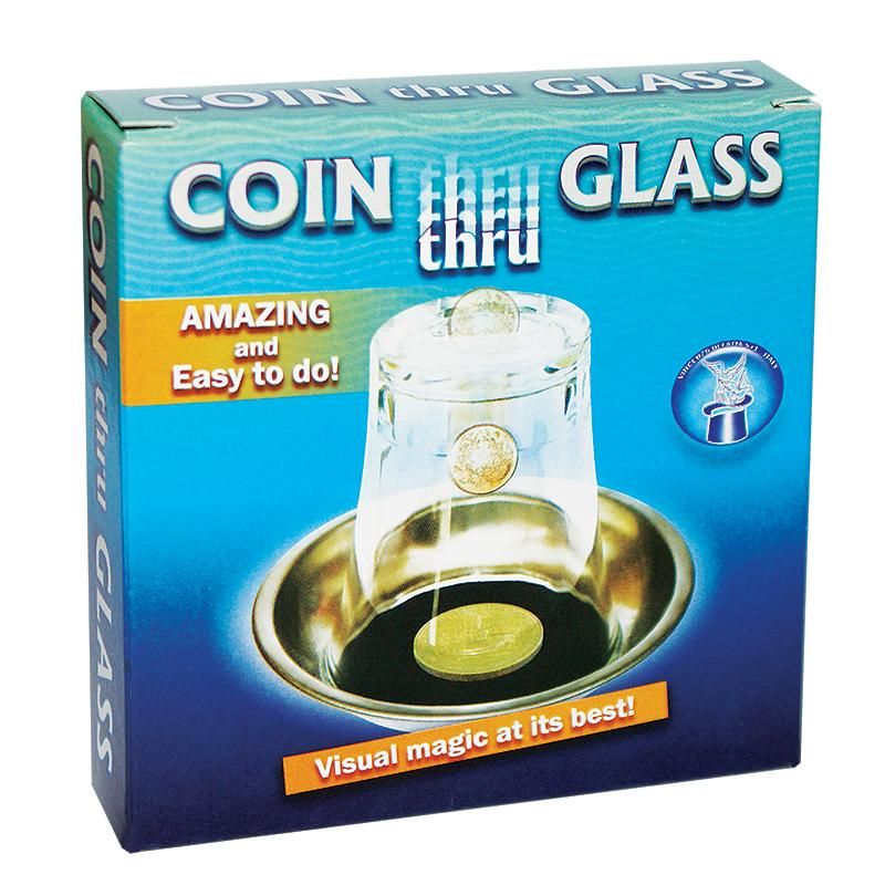 Moneda a través del cristal