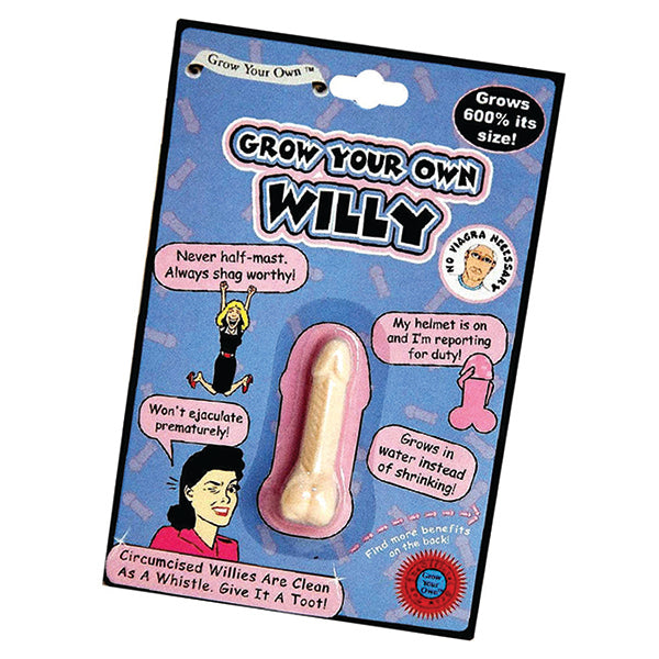 Grow Your Own Willy - Or Buy One For a Friend!