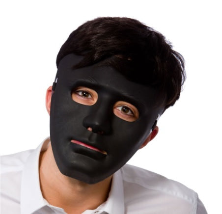 Máscara de robot de lujo - Negra