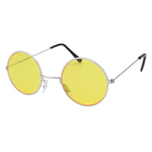 Hippie Shades - Yellow Hippy - The Scarborough Joke Shop