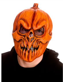 Pumpkin Scarecrow Mask - The Scarborough Joke Shop