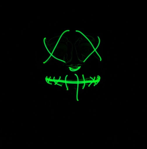 LED Light Up Mask ~ Purge Style