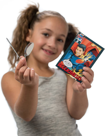 Set de trucos de magia de superhéroe niño