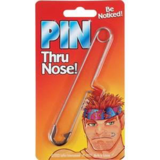 Safety Pin Thru Nose