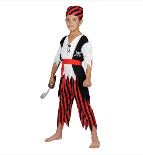 Shipwreck Pirate Costume ~ Kid's