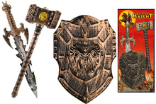 Sword, Hammer & Shield Weapon Set - The Scarborough Joke Shop