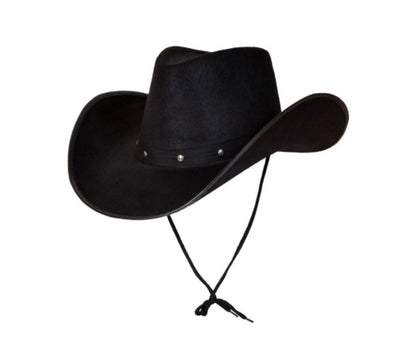 Sombrero de vaquero texano - Negro