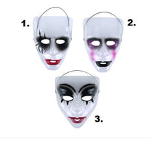 Transparent Mask ~ Gothic Halloween Style DISCON - The Scarborough Joke Shop