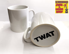 Secret Twat Mug ~ Rude Hidden Profanity Joke Mug! ~ Office Santa Novelty Gift - The Scarborough Joke Shop