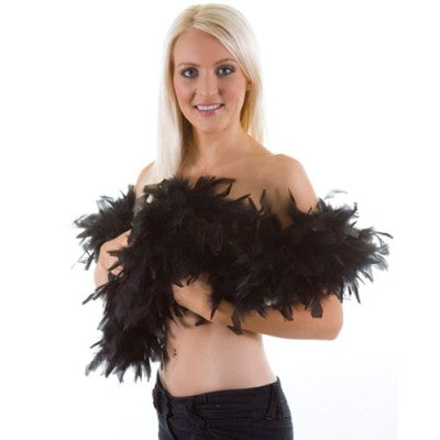 Feather Boa - Black