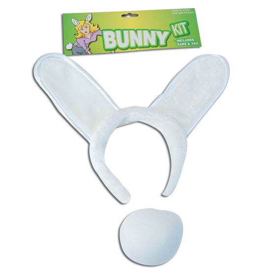 Bunny Kit - White Ears & Tail
