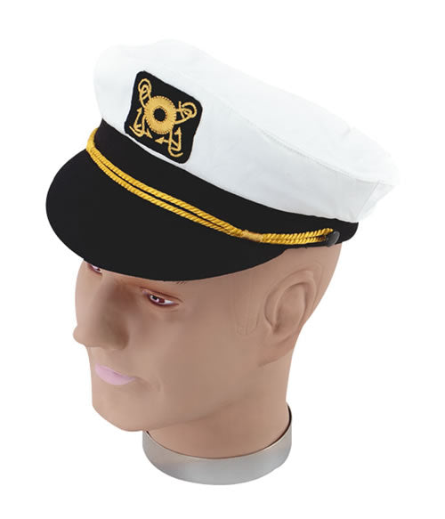 Chapeau de Capitaine - Casquette Noire
