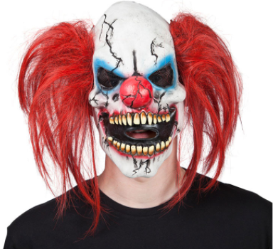 Masque de clown bizarre