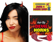 Devil Horn Hair Clips - The Scarborough Joke Shop