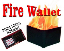 Fire Wallet - Deluxe Quality - The Scarborough Joke Shop