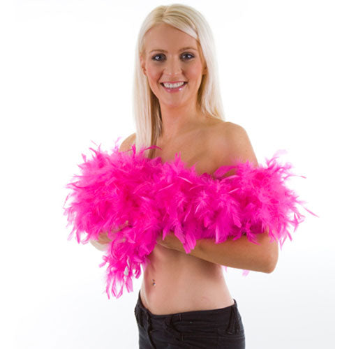 Feather Boa - Hot Pink W