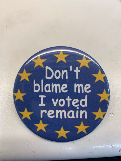 Funny Slogan Badge (58mm) - Assorted