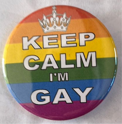 Funny Slogan Badge (58mm) - Assorted