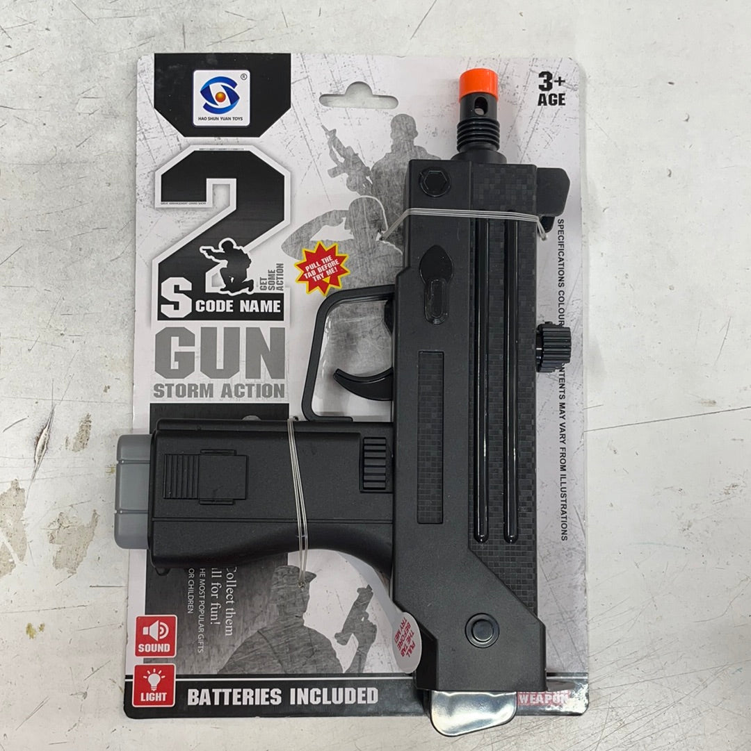 Pistola de acción Storm - Estilo Uzi de 9 mm