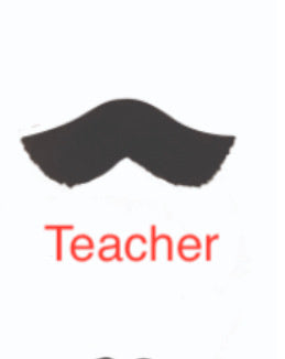 Moustache noire - 12 modèles disponibles