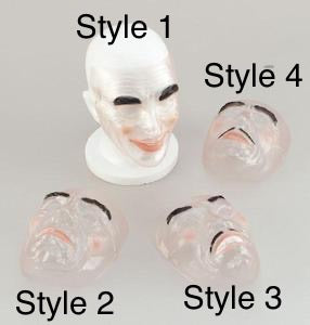 Male Transparent Mask