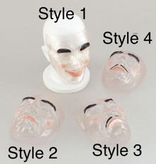 Male Transparent Mask - The Scarborough Joke Shop