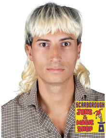 Exotic Mullet Wig  - Joe Exotic Style - The Scarborough Joke Shop