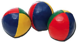 Balles de jonglage (paquet de 3)