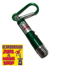 Laser & LED Pen Keyring ~ Assorted - The Scarborough Joke Shop