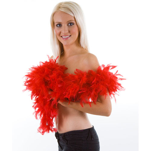 Feather Boa - Red