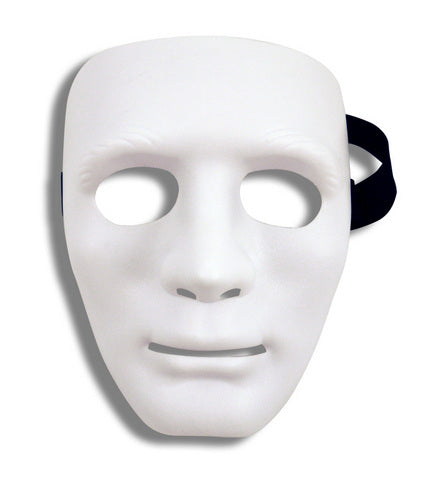 Deluxe Robot Mask - White