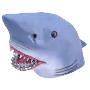 Shark Mask - Jaws Style Horror - The Scarborough Joke Shop