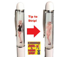 Tip n Strip Pen Nude striping Lady - The Scarborough Joke Shop