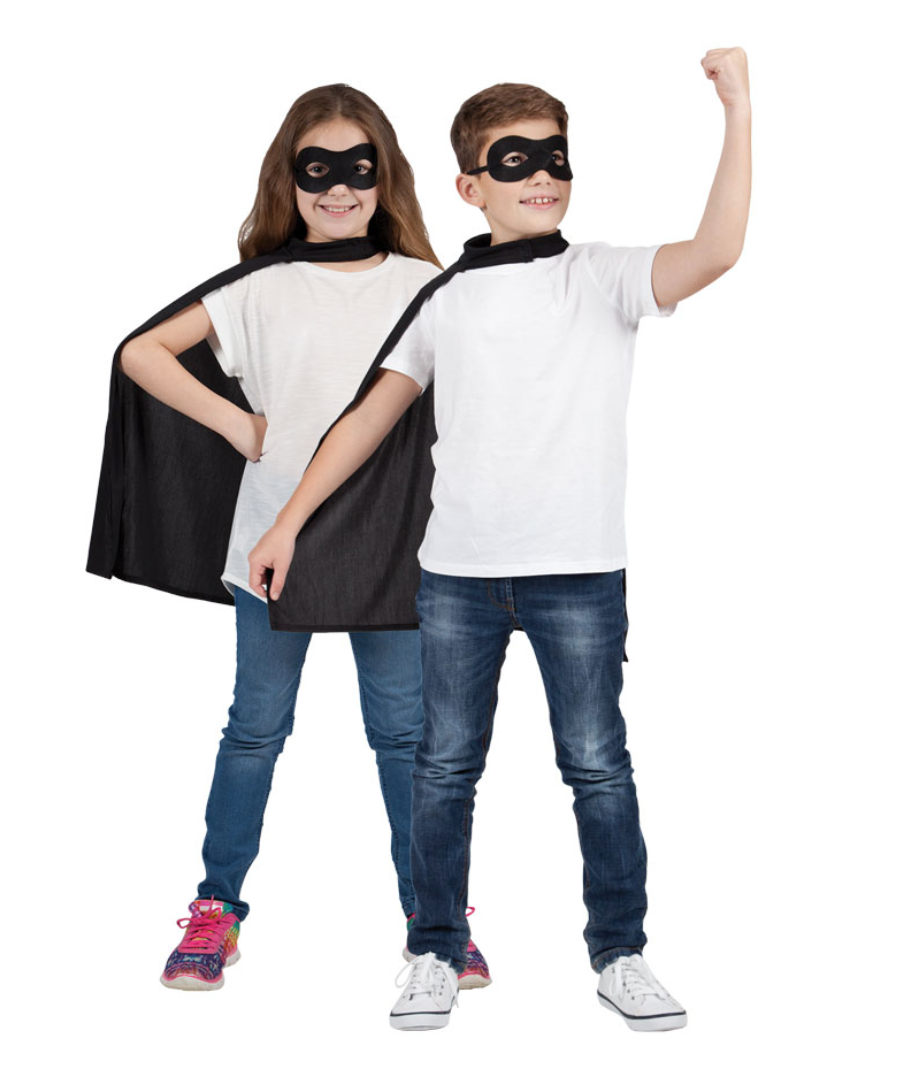 Superhero Cape & Mask (Children's Size)