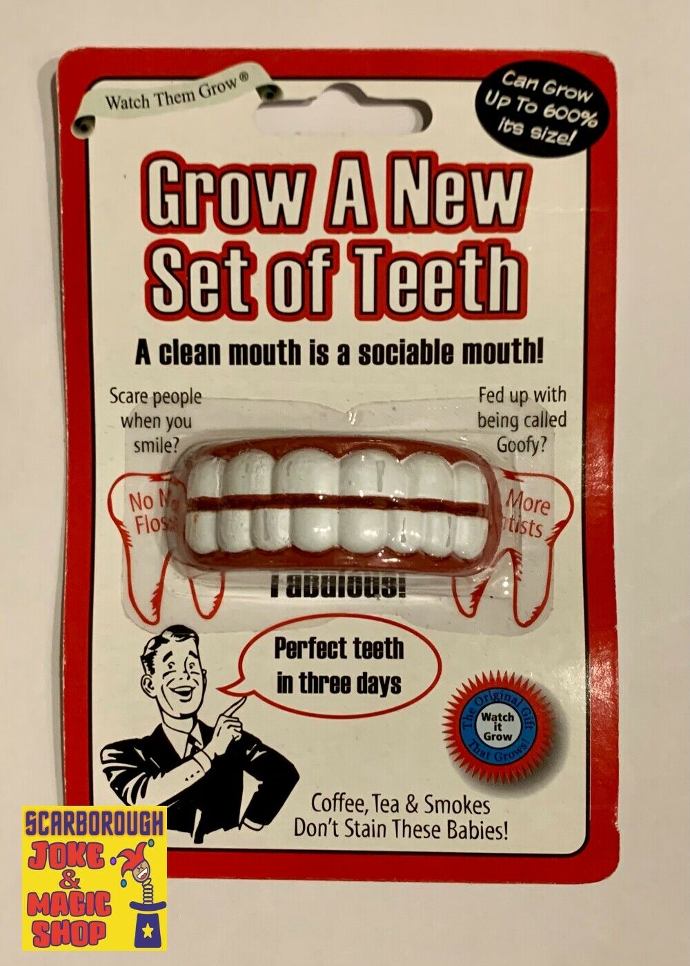 Haga crecer sus propios dientes